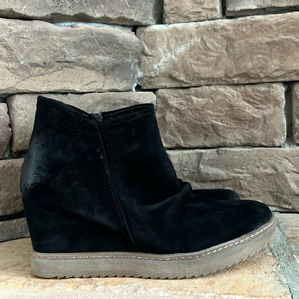 Sofft Siri Wedge Ankle Boot‎ / Black / SZ 9.5